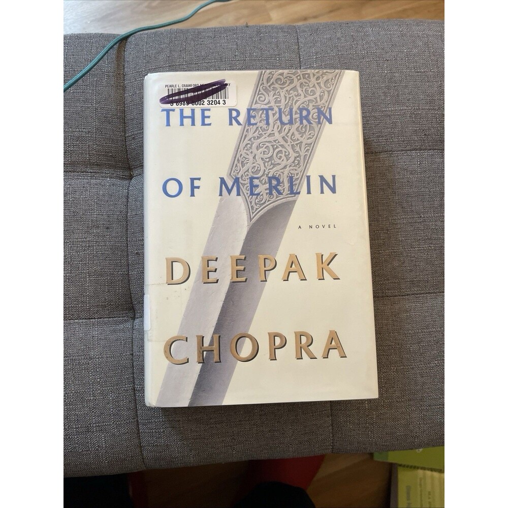The Return of Merlin by Deepak Chopra 1995 1st Edition HB DJ Random House Inc.